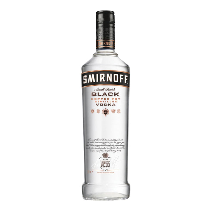 SMIRNOFF BLACK VODKA 70 CL