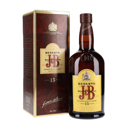 J&B RESERVE 15 SCOTCH WHISKY 75 CL