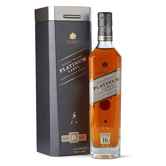 J.W. PLATINUM 18 SCOTCH WHISKY 75 CL