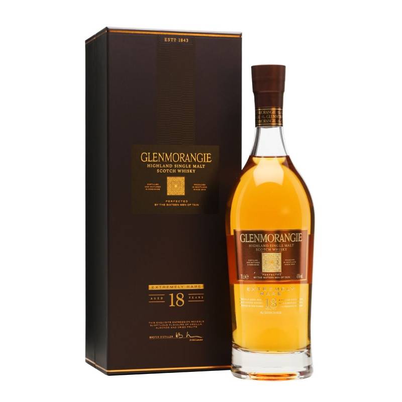 GLENMORANGIE 18Y SINGLE MALT WHISKY 70CL